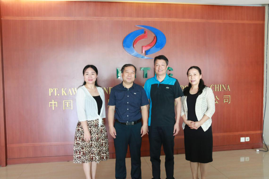 Lin Yongchuan, Direktur Kantor Berita China Cabang Indonesia, mengunjungi zona kerja sama tersebut